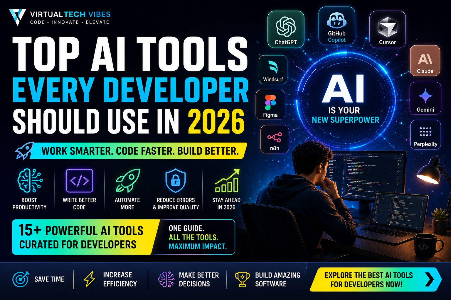 Top AI Tools Every Developer Should Use in 2026 (Complete Guide)