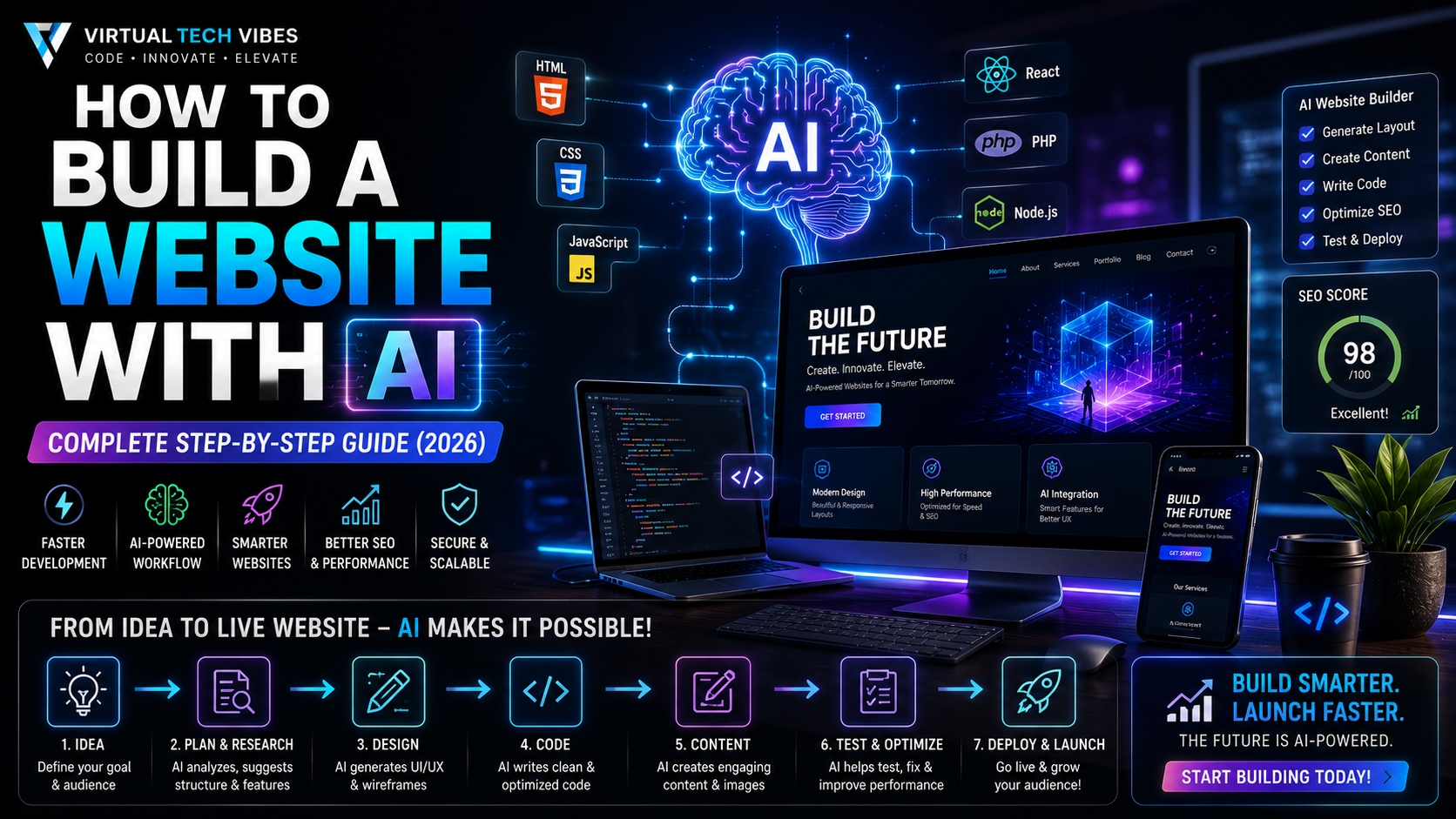 How to Build a Website with AI: A Complete Step-by-Step Guide (2026)